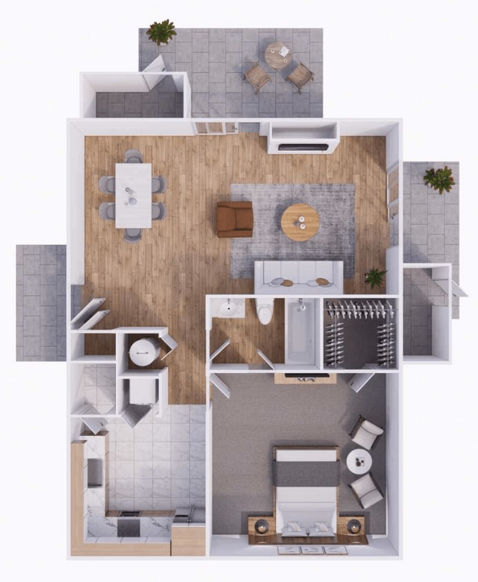 Floor Plan - Manhattan Townhome