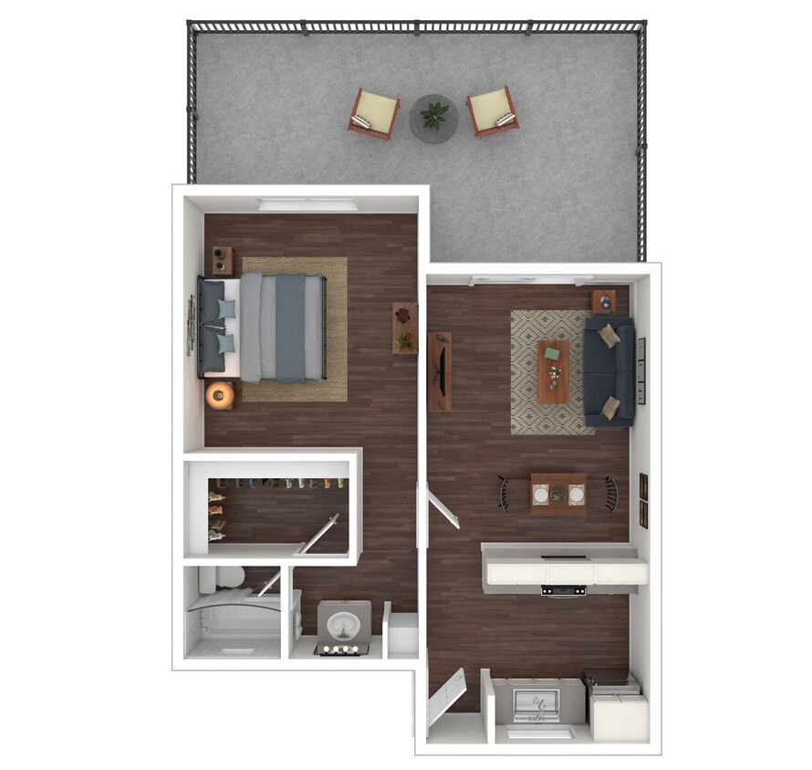 Floor Plan - The Catalina