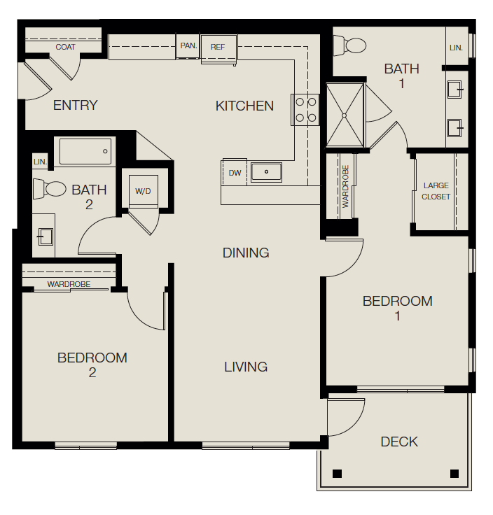 Floor Plan - Plan 2C