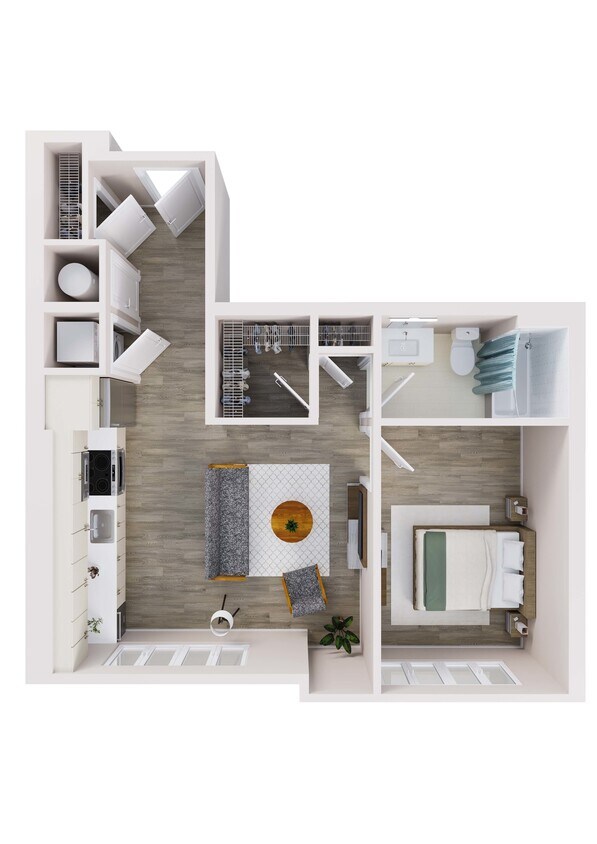 Harbor - Harbor: One Bedroom Apartment