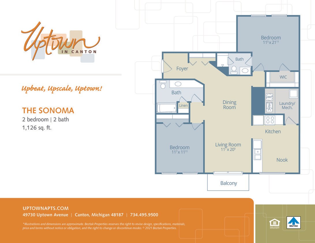 Floor Plan - The Sonoma