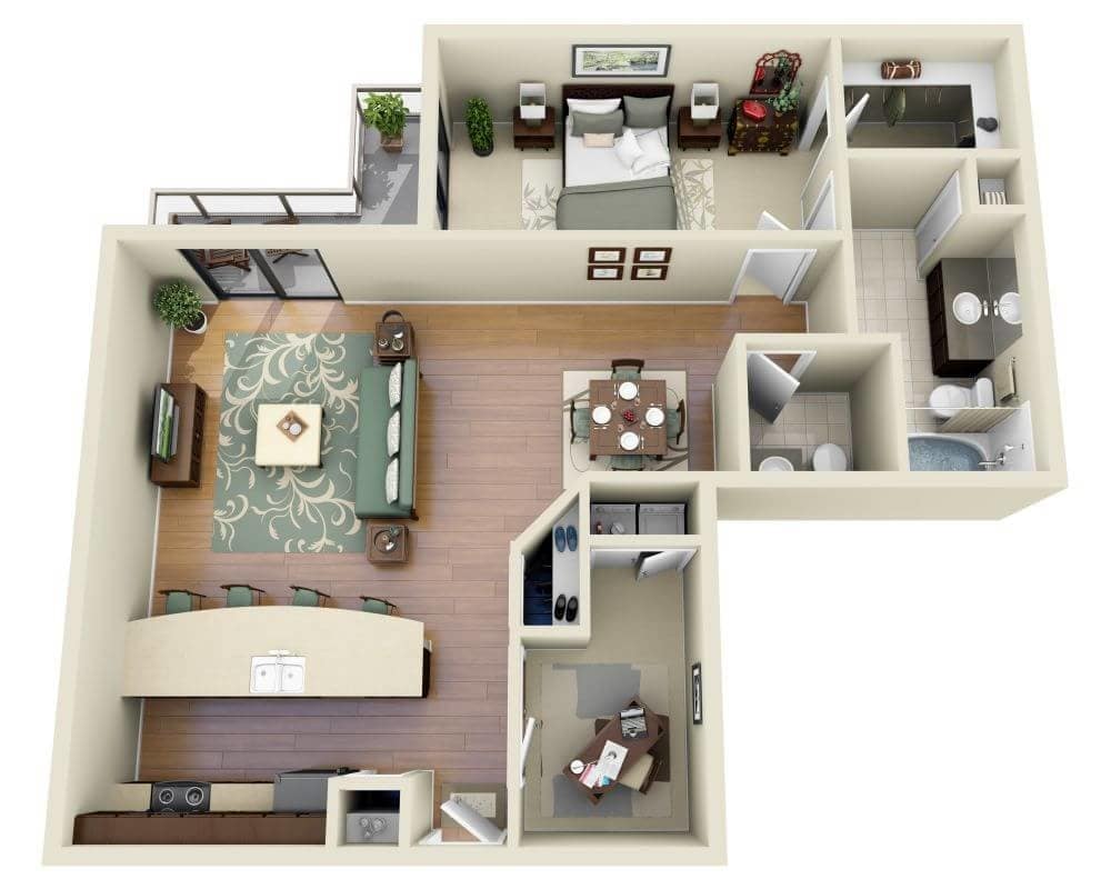 Floor Plan - Valencia (A1.5A)