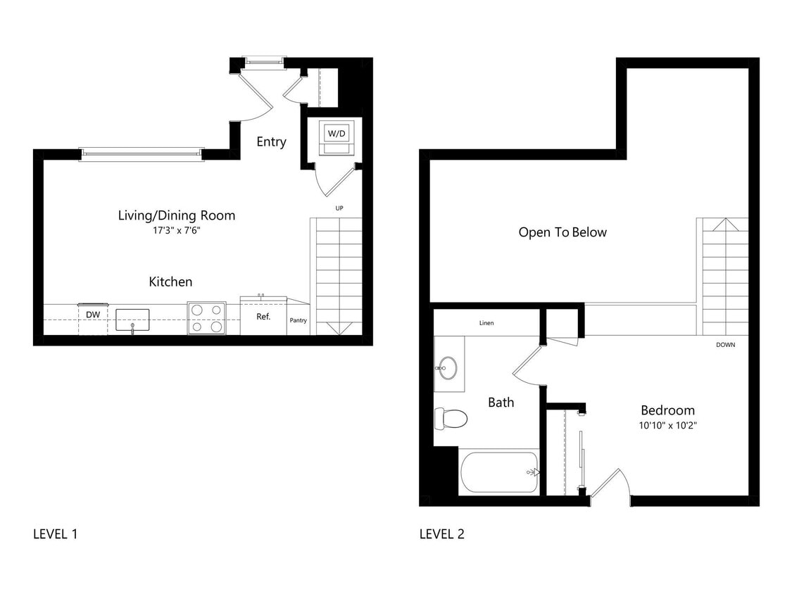 Floor Plan - 0X1 B-L