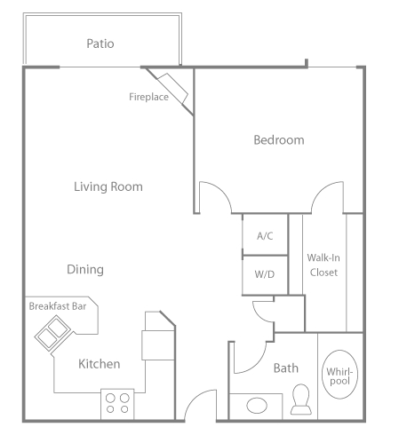 Luxury Bedroom - One Bedroom B