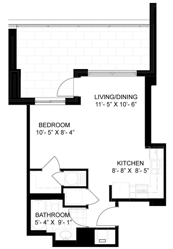 Floor Plan - Studio-S01