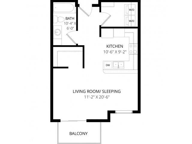Floor Plan - A Studio