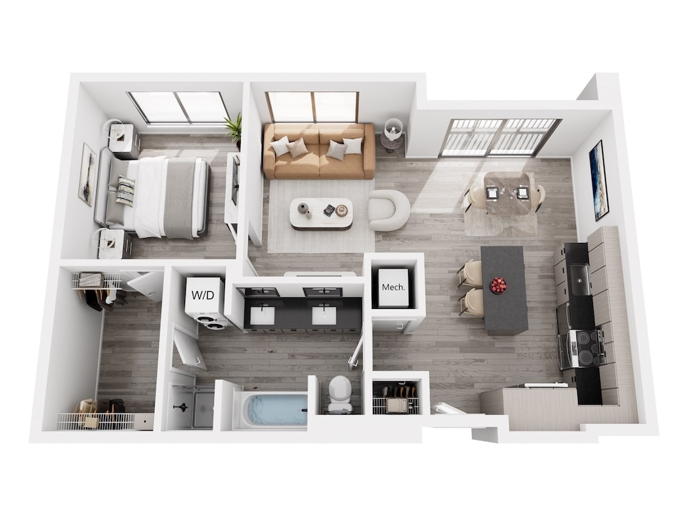 Floor Plan - A13 Renovated