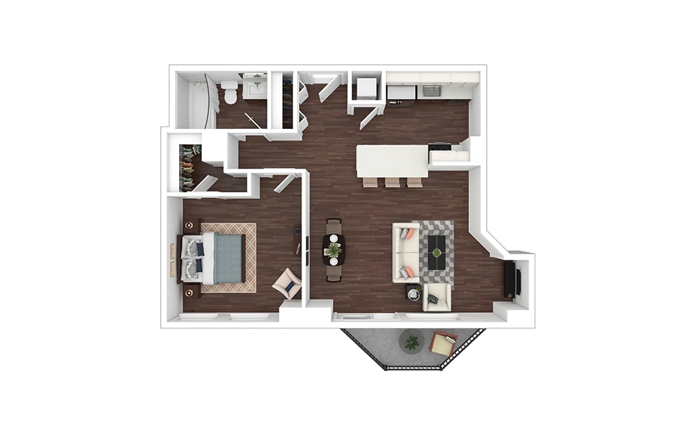 Floor Plan - A7 - Renovated