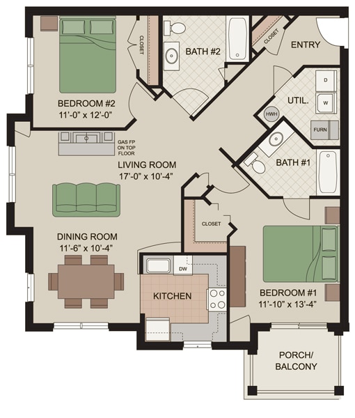 Floor Plan - Kimberton