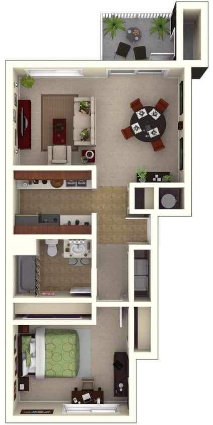 Floor Plan - Residence 1 Luxury
