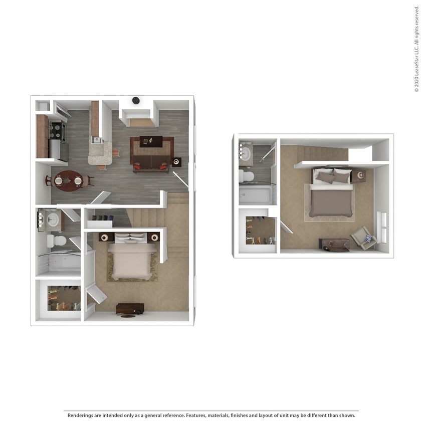 Floor Plan - 1x1