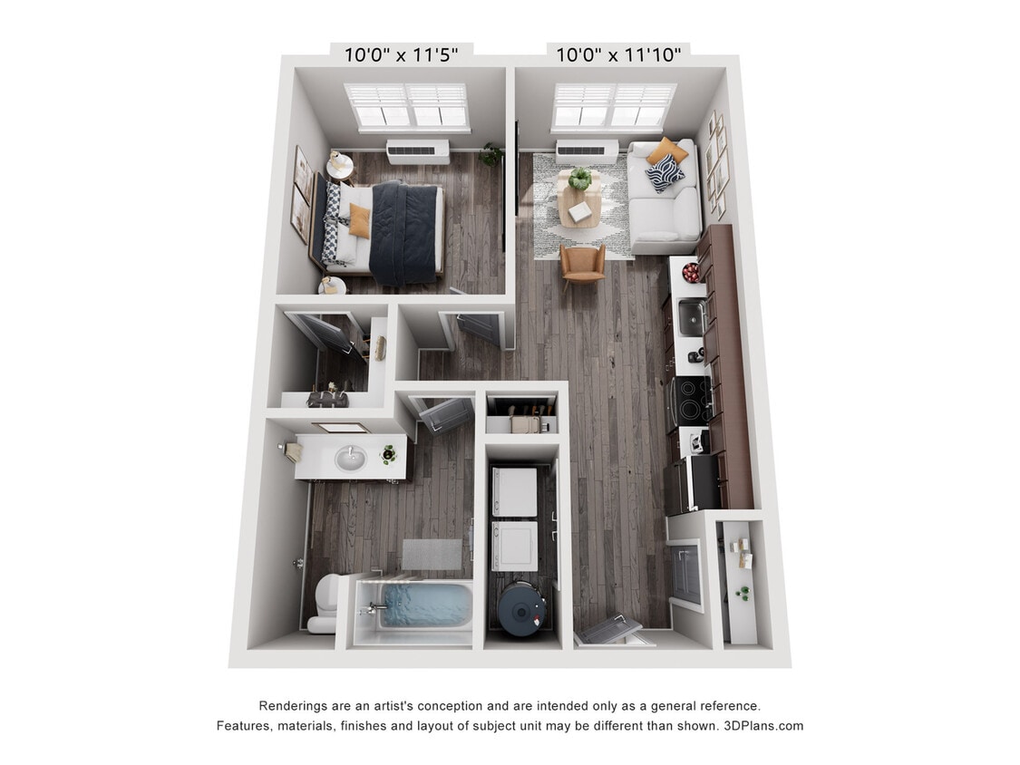 Quartz 1 Bedroom Phase II - Quartz