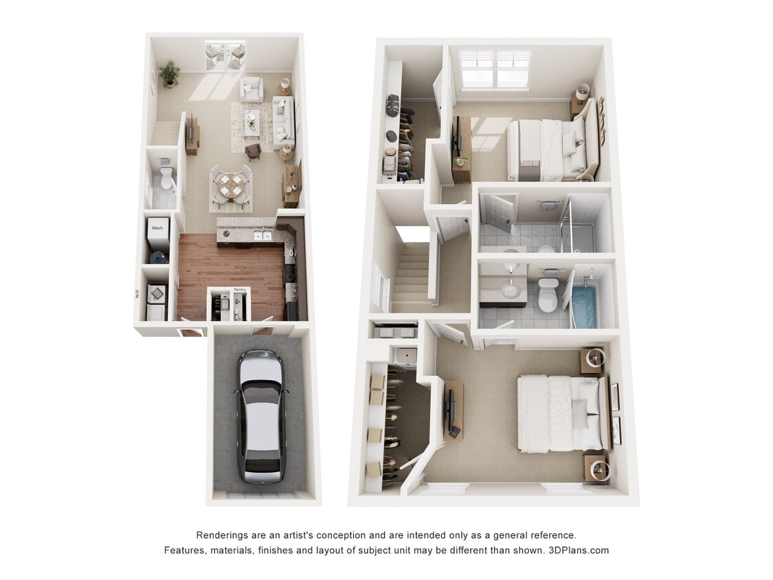 Floor Plan - B4 | Townhome