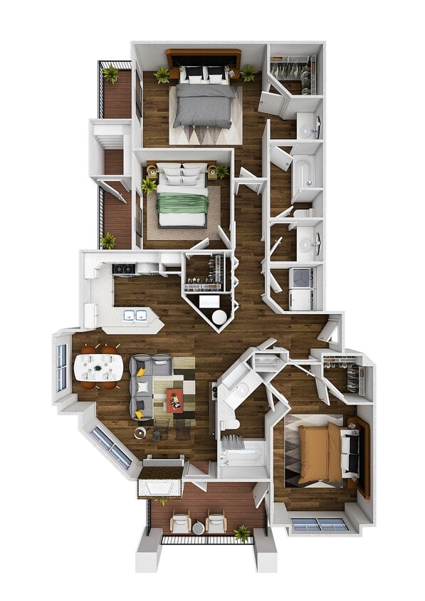 Floor Plan - Creekside