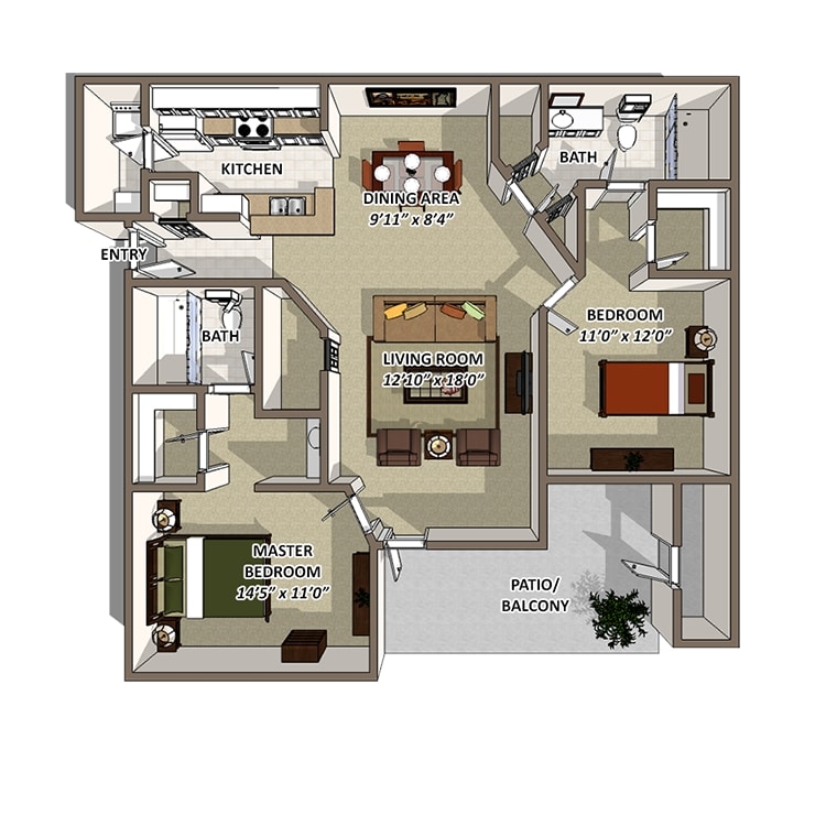 Floor Plan - Tranquility