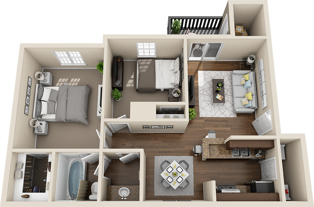 Floor Plan - The Ruby 