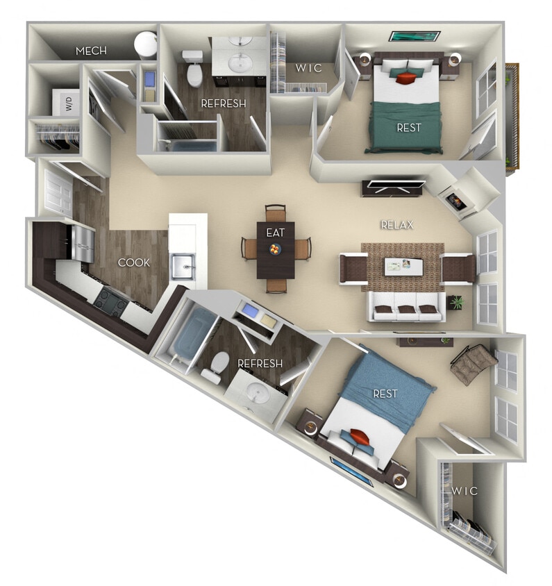Floor Plan - Columbia