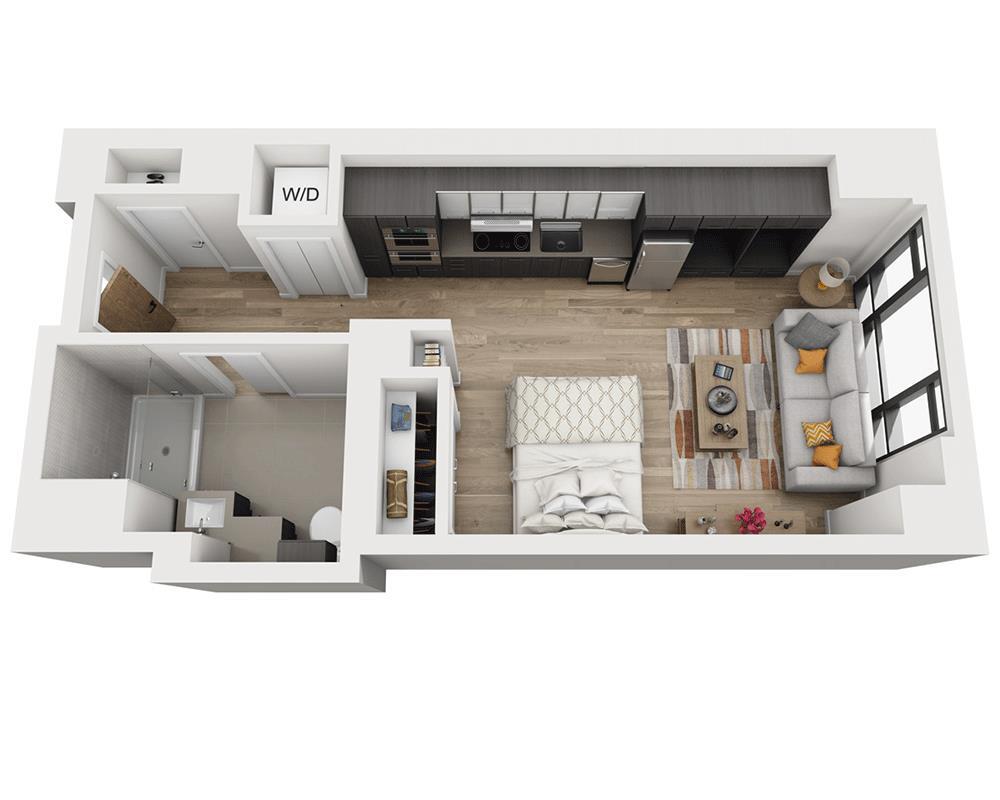 Floor Plan - Studio E1T