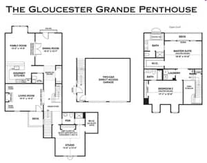 Floor Plan - Gloucester Grande Penthouse (Premium View)