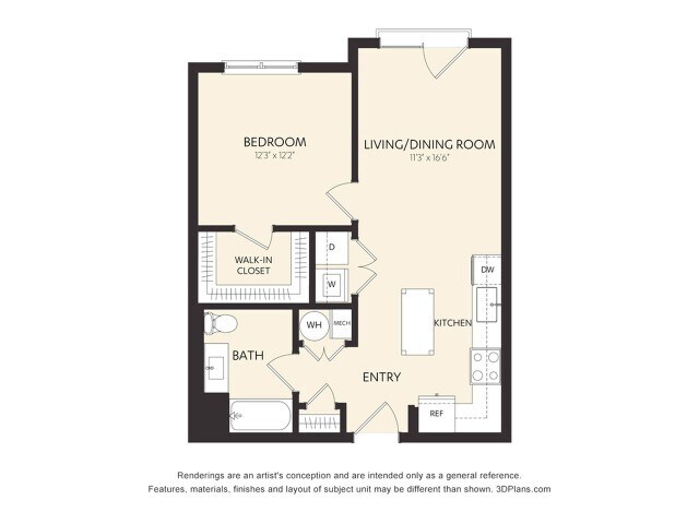 Floor Plan - B3BH