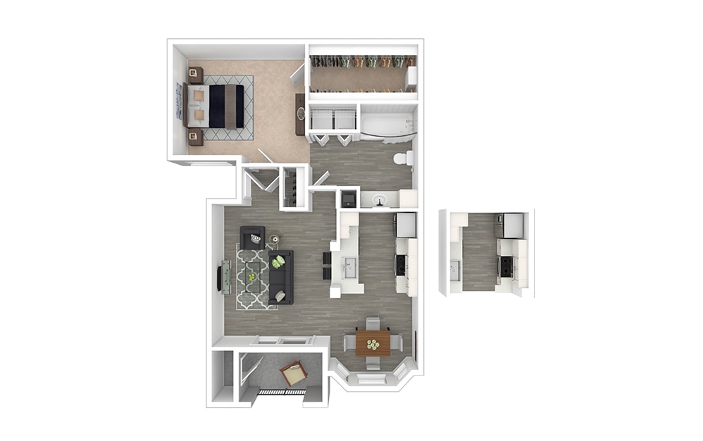Floor Plan - Lovett - Renovated