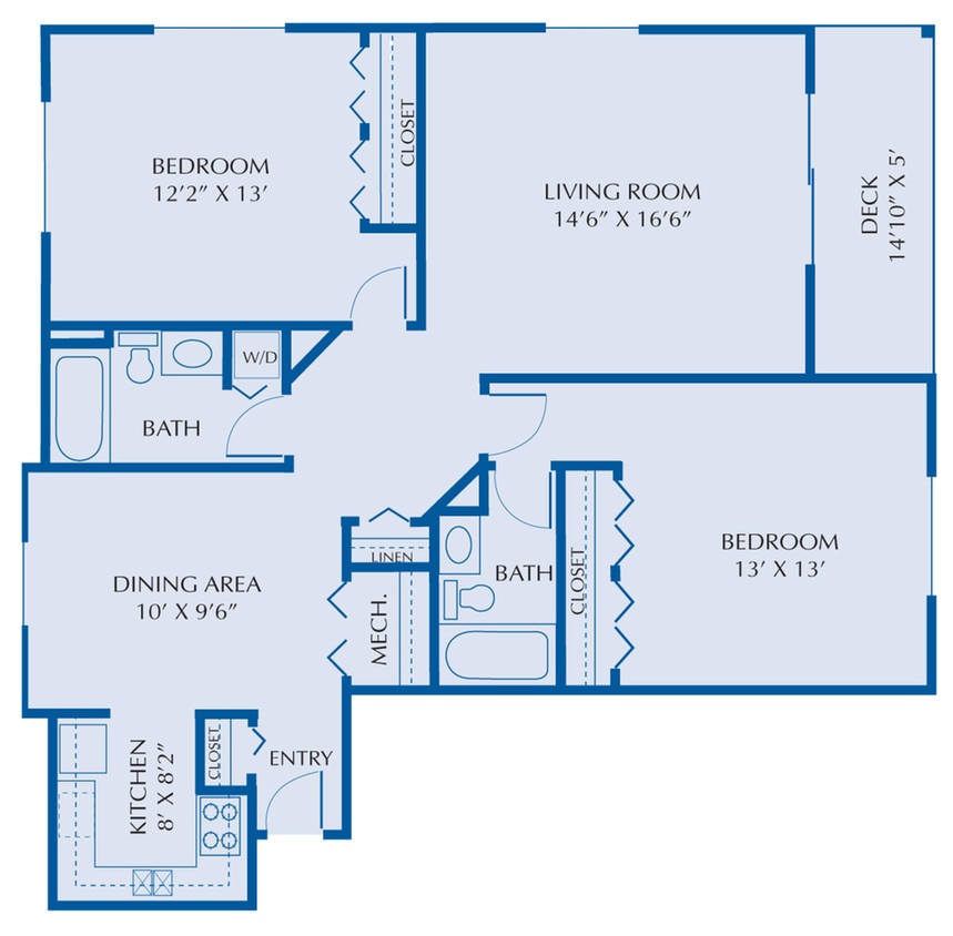 2 BD New Yorker - New Yorker