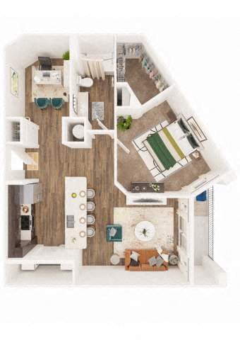 Floor Plan - A4-1-Den