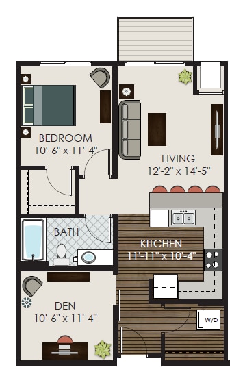 Floor Plan - The Kincaid