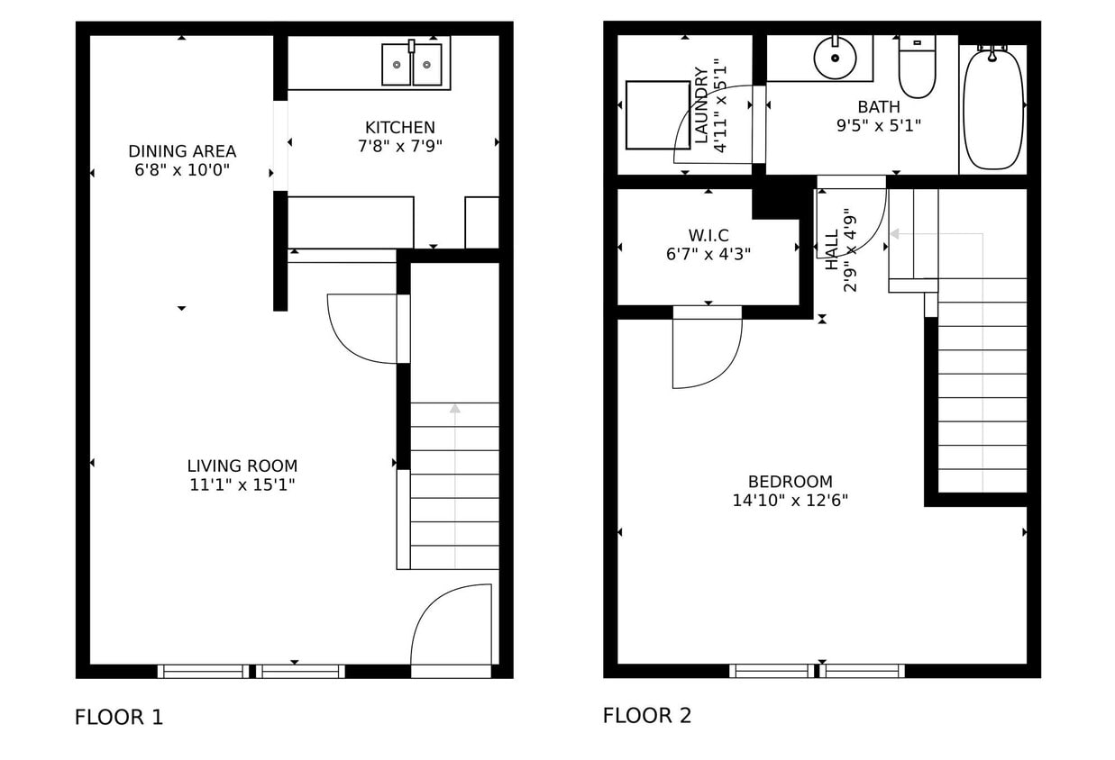 Floor Plan - Salt Pond