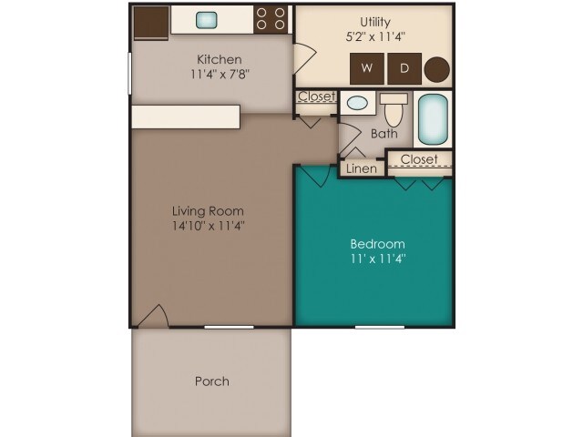 Floor Plan - The Hampton