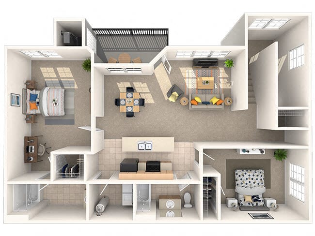 Floor Plan - Doe Renovated