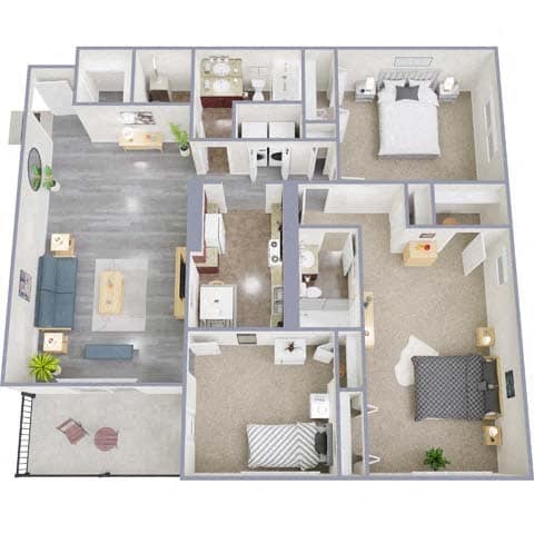 Floor Plan - The Barrington