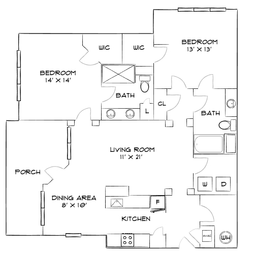 Floor Plan - Design 2B