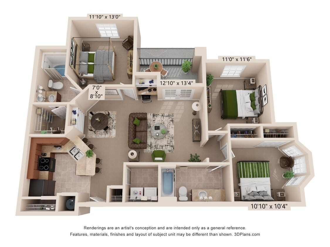 Floor Plan - C1a | The Summer Crest