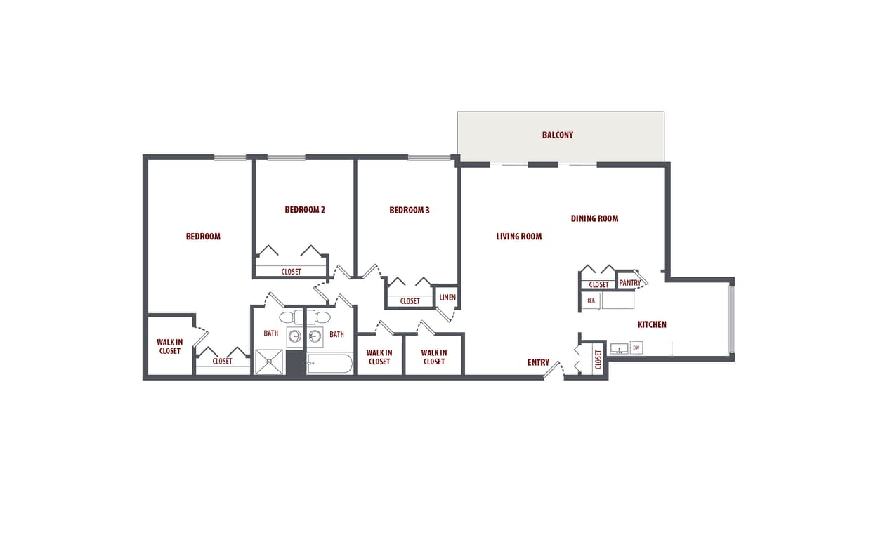 Floor Plan - 3 Bedroom