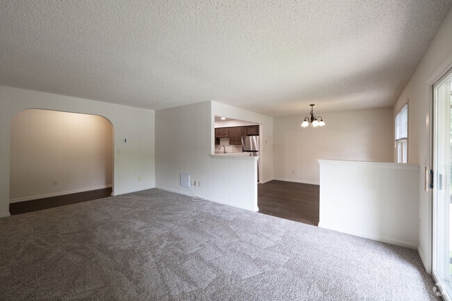2 BR Living Room /Dining Room - Shady Lane Apartments