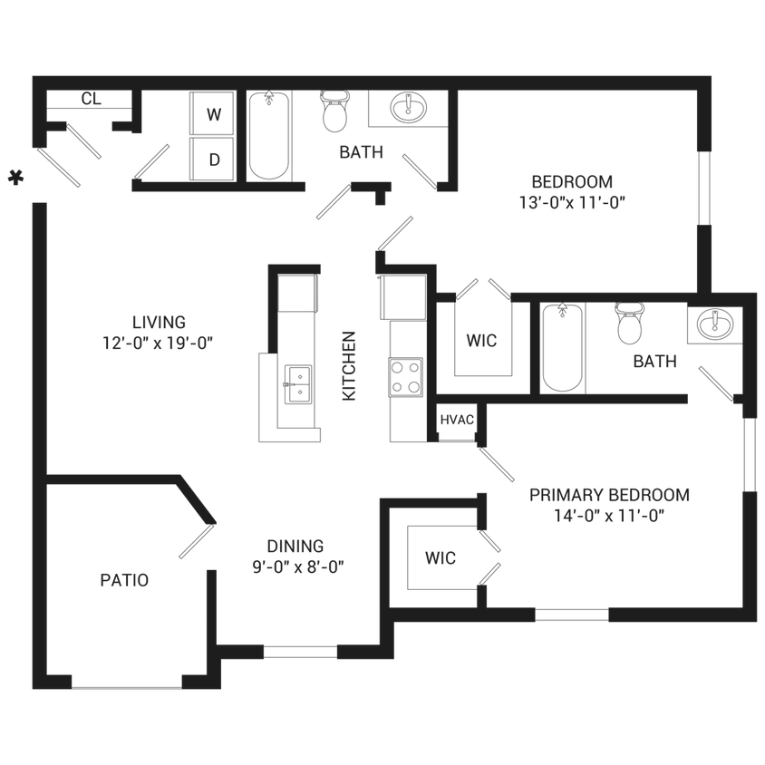 Floor Plan - The Cosmo