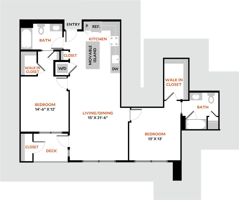Floor Plan - Plan 2F