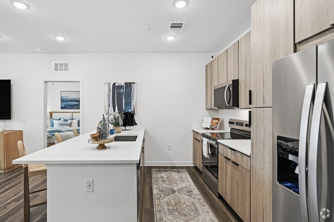 2BR, 2BA - 1,075SF - Kitchen - Velara Luxury Apartments