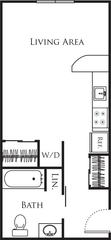 Floor Plan - Micro Studio - C