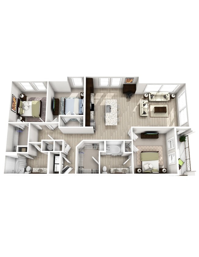 Floor Plan - C1 Periwinkle