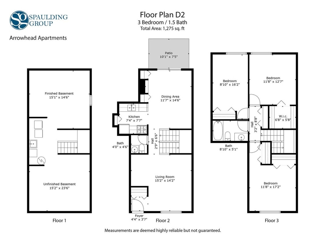 Floor Plan - D2 - 3x1.5