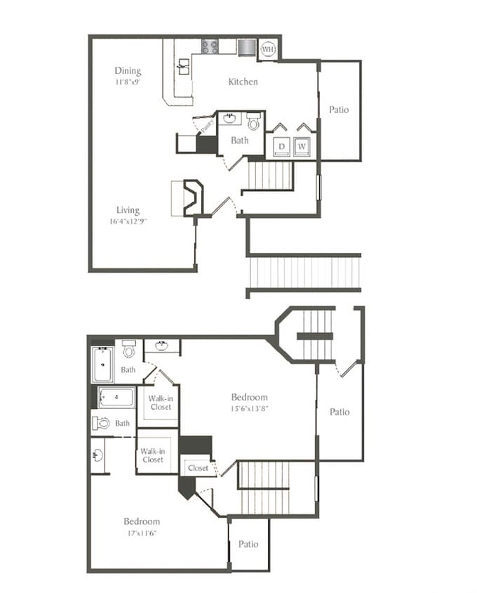Floor Plan - C Townhome - Signature