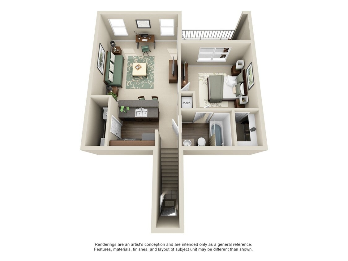 Floor Plan - A1U