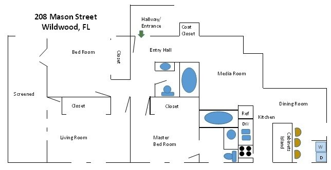 Floorplan 208 Mason Street - 208