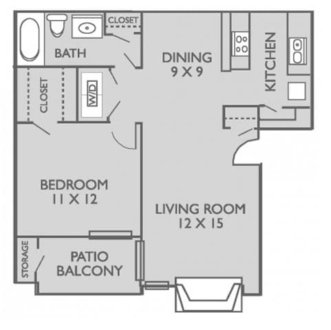 The Bridge - 1 Bed, 1 Bath Upgraded