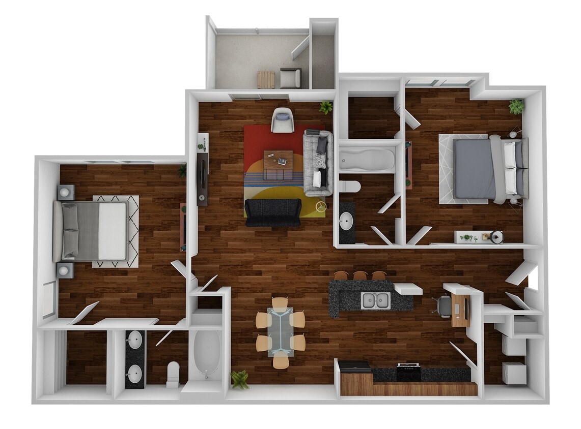 Floor Plan - B1 - Rockefeller