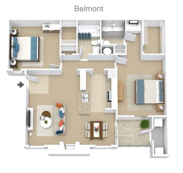 Floor Plan - Belmont