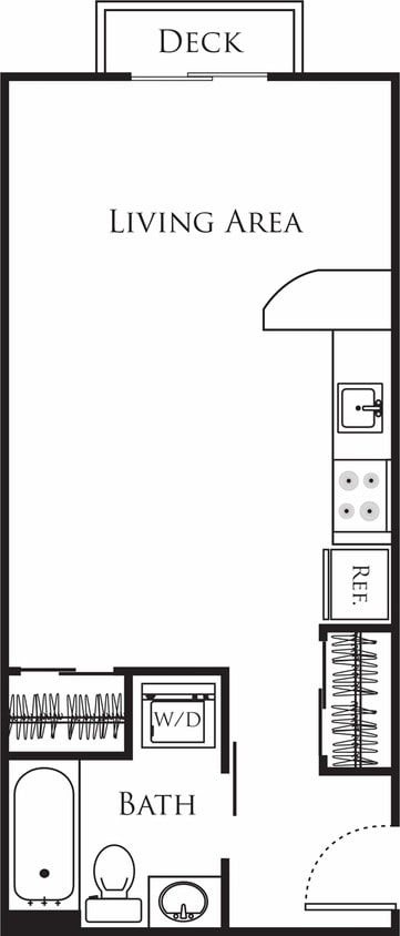 Floor Plan - Micro Studio - C1