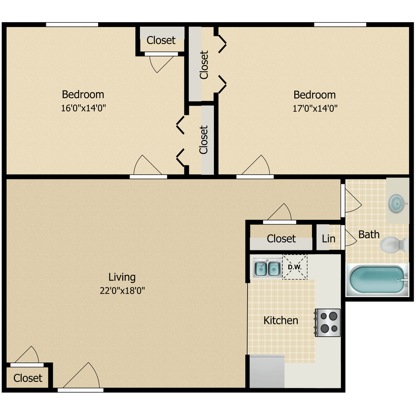 2Bed1Bath_900_HiRes_71892.png - The Candlewood